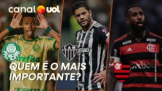 ESTÊVÃO NO PALMEIRAS HULK NO GALO OU GERSON NO FLAMENGO QUEM É MAIS IMPORTANTE COLUNISTAS DEBATEM [upl. by Genia296]