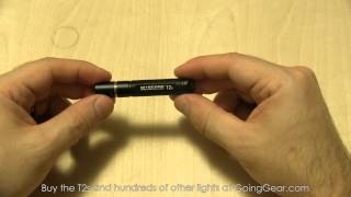 Nitecore T2s AAA LED Flashlight Review [upl. by Efal]