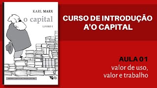 Curso de Introdução aO Capital  Aula 01  valor de uso valor e trabalho [upl. by Ramirolg790]