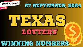 Texas Day Lottery Results For  27 Sep 2024  Pick 3  Daily 4  All or Nothing  Cash 5 Powerball [upl. by Ahsik]