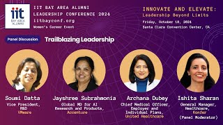 IITBAA LC24  Womens Event  Panel Discussion  Trailblazing Leadership [upl. by Prissie]