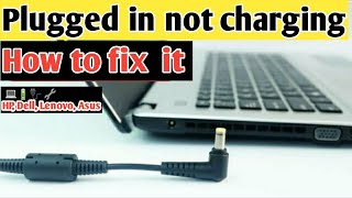 How to Reset Laptop Battery  Fix LaptopNotebook Plugged In Not Charging [upl. by Scarface]