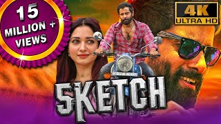 Sketch 4K ULTRA HD  Vikrams Blockbuster Action Movie  Tamannaah Bhatia  विक्रम सुपरहिट फिल्म [upl. by Irwinn935]