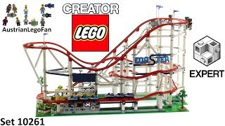 Lego Creator 10261 Roller Coaster Speed Build [upl. by Isyad]