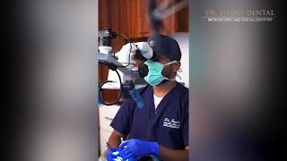 Advanced Technology with Microscope Assisted Endodontics  Microscopic Root Canal  Dr Jaydev [upl. by Nodnarb]