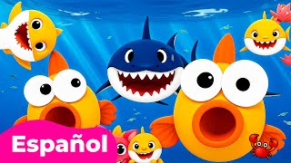 Tiburon Bebe  Canciones Infantiles  caricaturas para niños de bebe  Canción infantil  baby shark [upl. by Eidak]