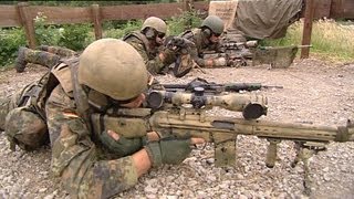 Einsatzausbildung der Scharfschützen mit G82 – Bundeswehr [upl. by Docile]