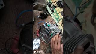 Honda 1000 watt generator engine setting youtube shortsvideo [upl. by Ahrendt352]