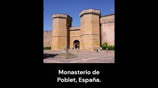 Monasterio de Poblet España [upl. by Annoeik912]