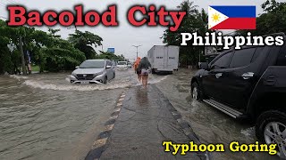 BINAHA NANAMAN ANG BACOLOD CITY  TYPHOON GORING [upl. by Ennairrek]