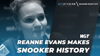 Reanne Evans Beats Stuart Bingham On TV  BetVictor Shoot Out [upl. by Henryson794]