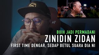 FIRST TIME REACT Buih Jadi Permaidani Zinidin Zidan feat Nabila Maharani dan Tri Suaka [upl. by Yecnuahc]