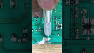 PCB Trace Repairing electronic asmr daily satisfying [upl. by Gnauq]