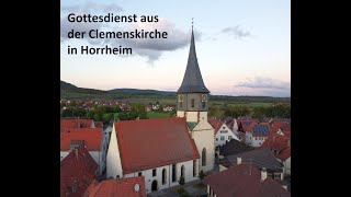 Gottesdienst am 17 November 2024 in der Clemenskirche [upl. by Shuping]