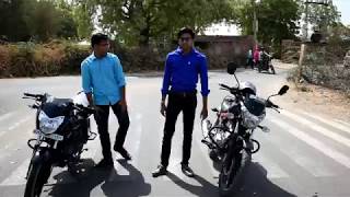 BAJAJ V15 VS PULSAR 135 LS DRAG RACE [upl. by Judd636]