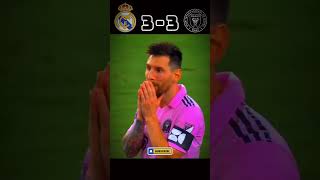 Inter Miami vs Real Madrid Epic Penalty Shootout messi football footballshorts [upl. by Gabriellia544]