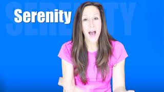 Name Game Song SERENITY  Learn to Spell Your Name SERENITY  Pattys Primary Songs [upl. by Nylarahs]