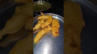 Glass bajji  easy and simple bajji recip  strret style mirchi bajji  ytshorts subscribe [upl. by Thedric]