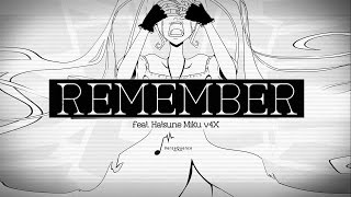 VerseQuence  Remember ft Hatsune Miku Original PV [upl. by Eibor]