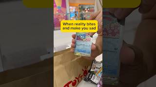 When reality bites and makes you sad Reality vs Expectation Pokemon TCG version stellarcrown [upl. by Chellman518]