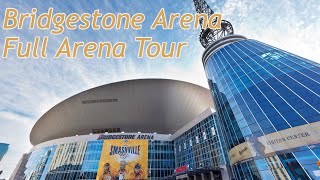 Tour of Bridgestone Arena  Home of the Nashville Predators [upl. by Hsotnas]