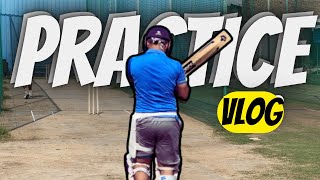 Cricket Practice Vlog Improving Batting amp Bowling Techniques Cricket practice at nets [upl. by Annaert]