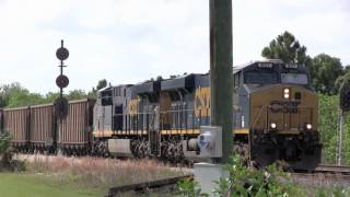 KY Coal N032 in Okeechobee FL amp Indiantown FL and Boxcar Gevo [upl. by Yeldud586]