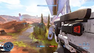 Halo Infinite Season 3 Multiplayer Gameplay on Oasis Killtacular [upl. by Rubia]