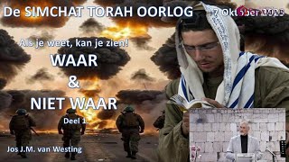 Sabbatsviering 2 november 2024 met Jos van Westing  De SIMCHAT TORAH OORLOG deel 1 van 2 [upl. by Barbabra319]