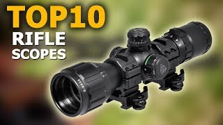 Top 10 Best Rifle Scopes in the World  Long Range Rifle Scopes [upl. by Wyly]