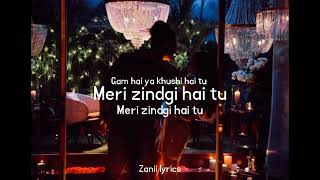 mera pehla junoon song lyricsjubin nautiyal [upl. by Nally]