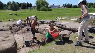 Aquileia scavo archeologico didattico sul sito delle Grandi Terme [upl. by Isherwood]