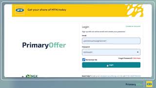 How to purchase MTN shares using the Primary Offer App [upl. by Gypsie]