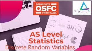 A level Statistics  Discrete random variables Scaling no formulas [upl. by Ailuig]