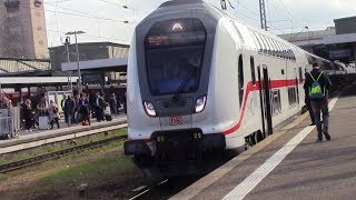 IC 2 als RE nach Singen Htw in Stuttgart Hbf 60 fps [upl. by Warren528]