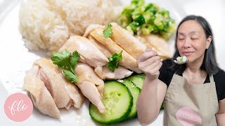 Hainanese Chicken Rice for my Malaysian Dude  step by step [upl. by Doraj]