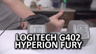 Logitech G402 Hyperion Fury Gaming Mouse  Inhumanly Fast [upl. by Whitehurst886]