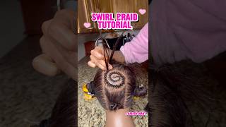 Swirl Braid Tutorial 😍🔥 [upl. by Jeremy]