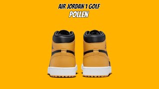 AIR JORDAN 1 GOLF Pollen [upl. by Trebron]