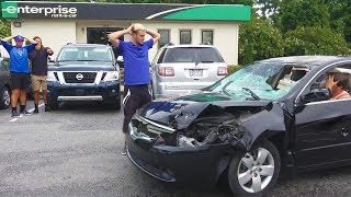 Returning Destroyed Rental Cars Prank [upl. by Jedediah641]