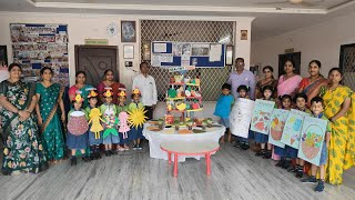 Nutrition Day Activity by Pre primary students at Winfield High School Khammam [upl. by Esilegna921]