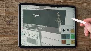 Unleash your creativity  Interior design with SketchUp for iPad [upl. by Llerahs]