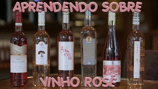 APRENDENDO SOBRE VINHO ROSÉ  Divino Vinho [upl. by Profant]