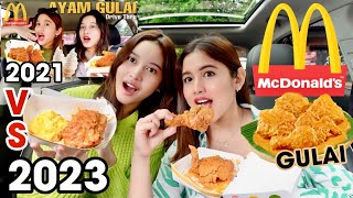 MCD GULAI 2021 VS 2023 DRIVE THRU Ft Aurelliaurel [upl. by Elime]