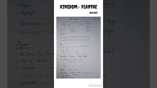 Kingdom Plantae class 11  plant Kingdom class 11  Plantae  Kingdom Plantae class 11 one shot [upl. by Nerine879]