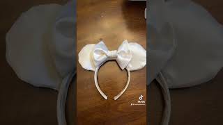 DIY Disney ears 🏰 [upl. by Naihtniroc]