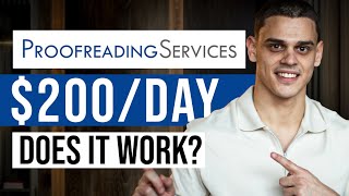 Online Proofreading Jobs For Beginners 2024  ProofreadingServices Review [upl. by Alberik553]