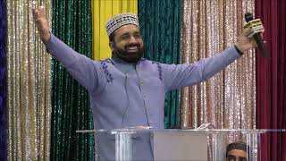 Qari Shahid Mahmood at Hounslow Jamia Masjid 2024 [upl. by Ebsen]