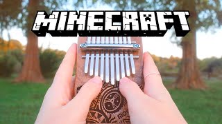 Minecraft Title  C418【TABS】 Kalimba Cover on Moozica 10 key kalimba [upl. by Komarek610]