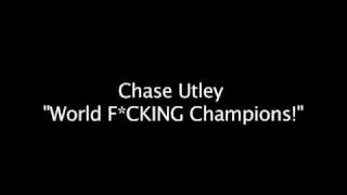 Chase Utley says quotWorld Fcking Championsquot during the parade [upl. by Nirehs875]